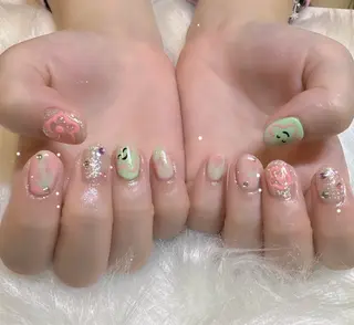 ネイル キュート ネイルのネイルデザイン