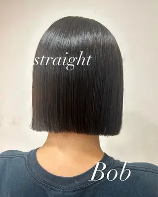 ショート ヘッドスパ＆ボブ＆ ツヤ感🌟ナカガマのヘアスタイル