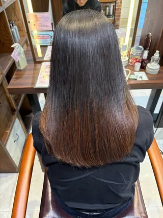 ロング 髪質改善/縮毛矯正 ツヤ髪🩷さつきのヘアスタイル