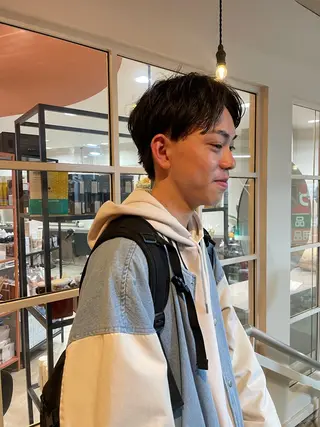 ショート メンズ 佐藤 永夏のヘアスタイル