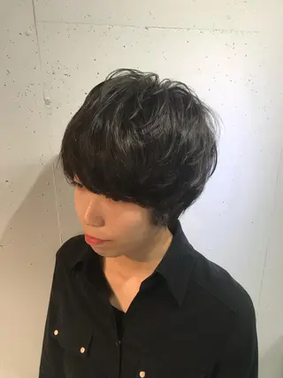 ショート カラー パーマ ヘアアレンジ メンズ キッズ ネイル マツエク・マツパ 溝部裕太Hair salon808代表のヘアスタイル