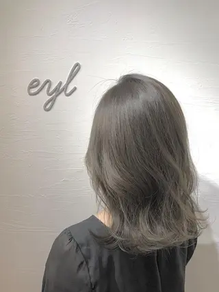 ミディアム カラー eyl〜エイル〜所属・💎赤み消しカラー 特化型デザイナー💎のヘアスタイル