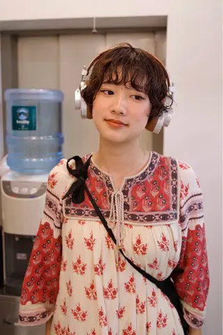 ショート パーマ ヒカル/ミディアム パーマ/ロングパーマのヘアスタイル