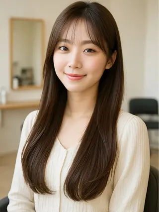 ロング lico×little札幌駅前所属・ツシマ ユウキのヘアスタイル