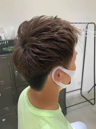 ショート メンズ anB ハルカのヘアスタイル