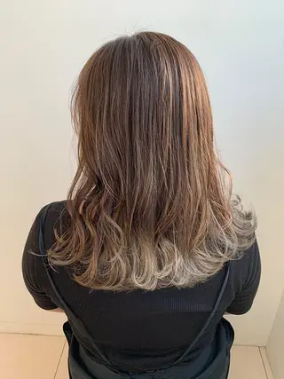 カラー nono/パーマ /顔まわりカット🐈のヘアスタイル