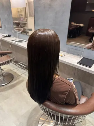ロング カラー 清水 菜々子のヘアスタイル