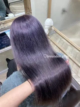 セミロング カラー 菅村 緋莉🎀ガーリーヘアのヘアスタイル