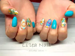 ネイル Li'leaNail AINAのネイルデザイン