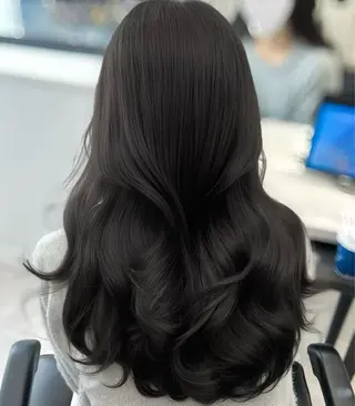 ロング カラー 韓国ヘア🇰🇷× 髪質改善🫧テルのヘアスタイル