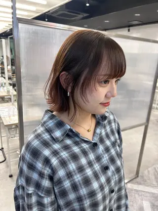 ショート カラー 冬っぽカラー/ マツエク/ゆきなのマツエク・マツパデザイン