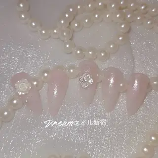 ネイル フィルイン、長さ出し 深爪矯正のネイルデザイン