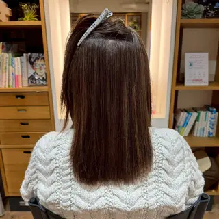 セミロング afloatkobe所属・美髪/髪質改善 川口凌弥のヘアスタイル