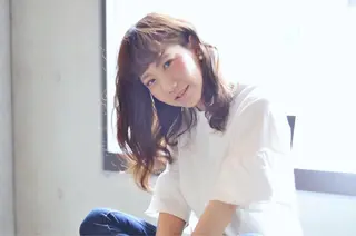 セミロング カラー パーマ CACETTE所属・タナハラ クミコのその他イメージ