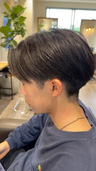 ショート パーマ メンズ 【メンズパーマ】比嘉 啓人のヘアスタイル