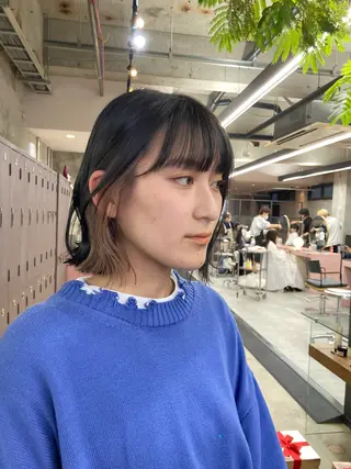 ミディアム カラー 小木曽智美 /ボブ/ショートのヘアスタイル