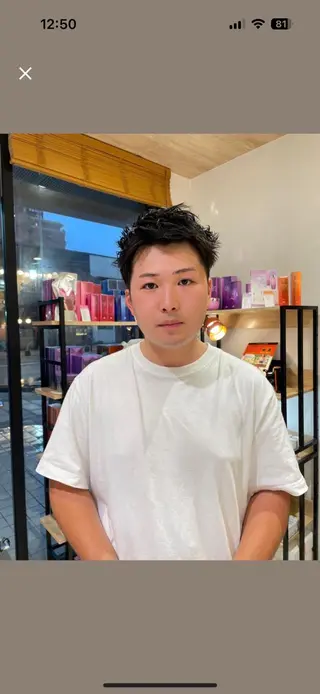 ショート メンズ Men's特化✂️ カンタロウ   横浜の眉毛・アイブロウイメージ