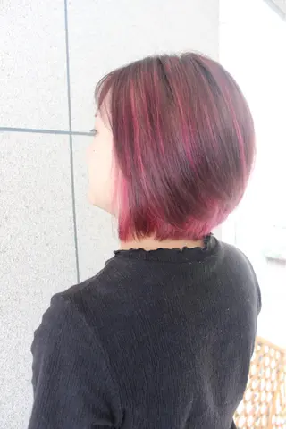 ショート カラー 'amo所属・'amo eyelashのマツエク・マツパデザイン