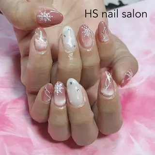 ミディアム hs nail salonのネイルデザイン