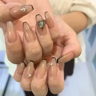 ネイル Ray. ちゅるん系ニュアンスのネイルデザイン