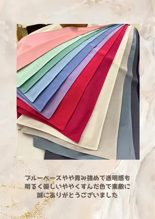 パーソナルカラー診断 自由が丘💐ブルームのその他イメージ