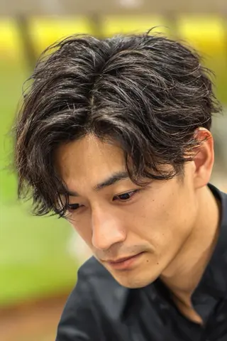 メンズ フクゾエ ユカリのヘアスタイル