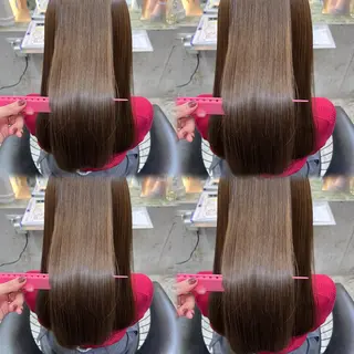 ロング レイヤーくびれヘア アレンジmanakaのヘアスタイル