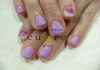 ショート ネイル ネイルサロン Cureのネイルデザイン