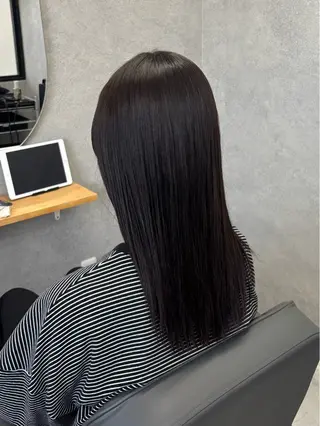 セミロング カラー 野並 令弥のヘアスタイル