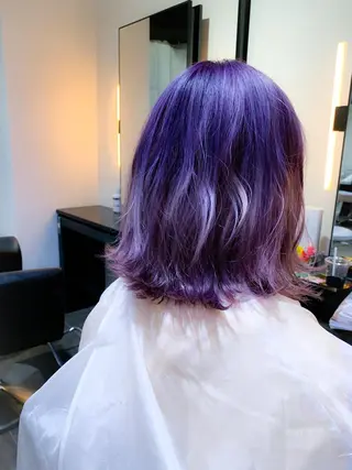 ミディアム 新宿/ 田口雄大のヘアスタイル