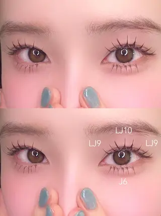 マツエク・マツパ kksbeauty Mのマツエク・マツパデザイン