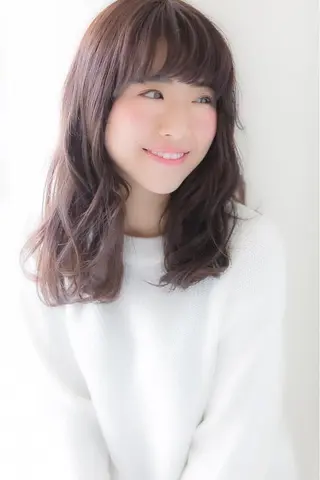 ミディアム カラー 【垢抜け大人髪】 TIARA西山のヘアスタイル