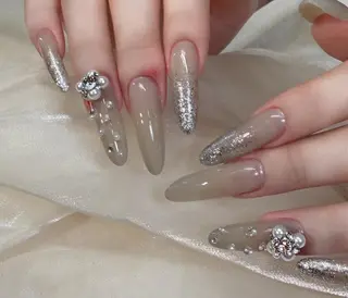 キッズ By moonネイル 🌷ワンホン/韓国風のネイルデザイン