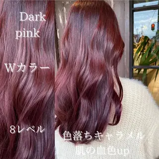 ロング カラー 川越 輝梨奈のヘアスタイル