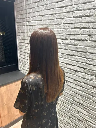 ロング 暖色/髪質改善 /メンズカット/優真のヘアスタイル