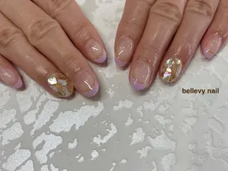 ネイル bellevy所属・藤原 はずきのネイルデザイン