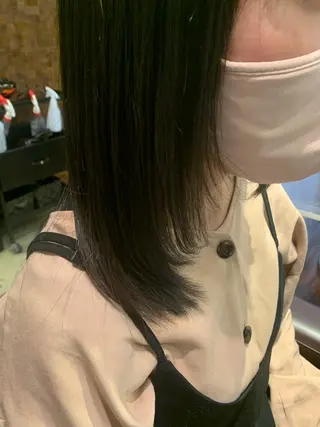 ミディアム 小沼采唯👧🏼 海好きオヌちゃんのヘアスタイル