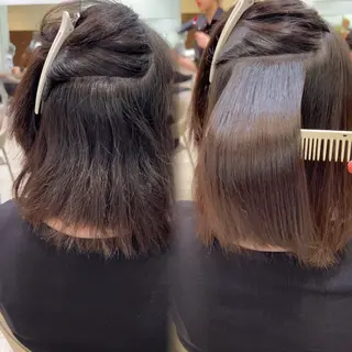 ショート カラー パーマ ⭐️似合わせボブ ⭐️かえでのヘアスタイル