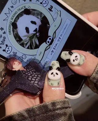 ネイル 3dパーツ/流行り 👧shushu❤️のネイルデザイン