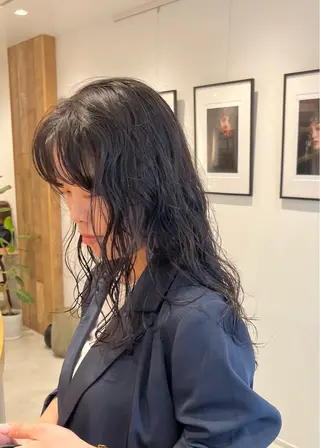 ロング パーマ/名古屋パーマ / コデラ ナナホのヘアスタイル