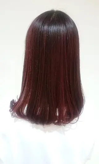 カラー ブリーチ/ヘアケア/ 艶髪/イギチハルのヘアスタイル