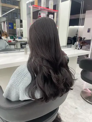 ロング カラー 🤍レイヤー/顔周り /hirari🤍のヘアスタイル