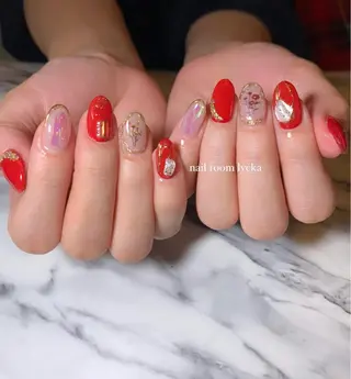 ネイル ﾈｲﾙﾙｰﾑﾘｯｶ 𝐦𝐚𝐲𝐮のネイルデザイン