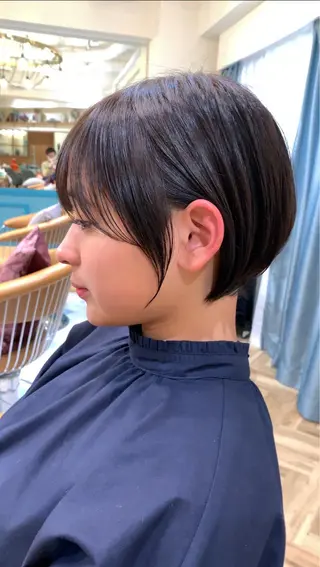 ショート レイヤー/韓国❣️ 髪質改善/e_kiのヘアスタイル