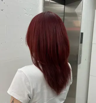 ミディアム カラー あすか JILLSTUDIOのヘアスタイル