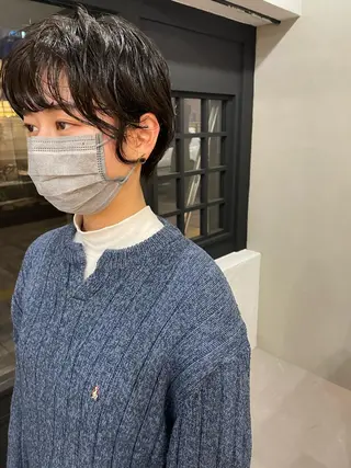 ショート パーマ kvell by urban.所属・ショート・ボブ ・ウルフ✂︎IMAIのヘアスタイル