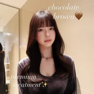 セミロング jeno by apish所属・ボブカット/艶 モテカラー🎀rioのヘアスタイル