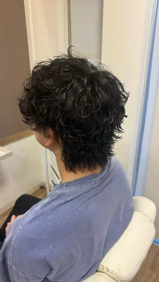 パーマ メンズ 伊藤 直也のヘアスタイル