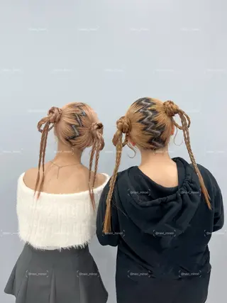 セミロング ヘアアレンジ hairsetsalonNAVI所属・navi minoriのヘアスタイル