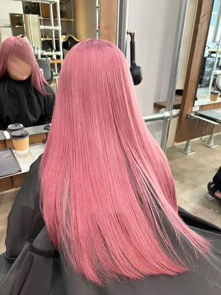 カラー 透明感カラー/レイヤ ーhinata.のヘアスタイル